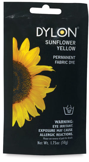 Dylon Fabric Dyes - Sunflower Yellow, 50 g