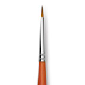 Raphael Golden Kaerell Brush - Round, Long Handle, Size 4