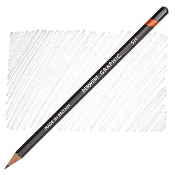 Open in modal - Derwent Graphic Pencil - Hardness 5H pencil and swatch