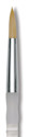 Royal & Langnickel Soft Grip Golden Taklon Brush - Round, Long Handle, Size 6