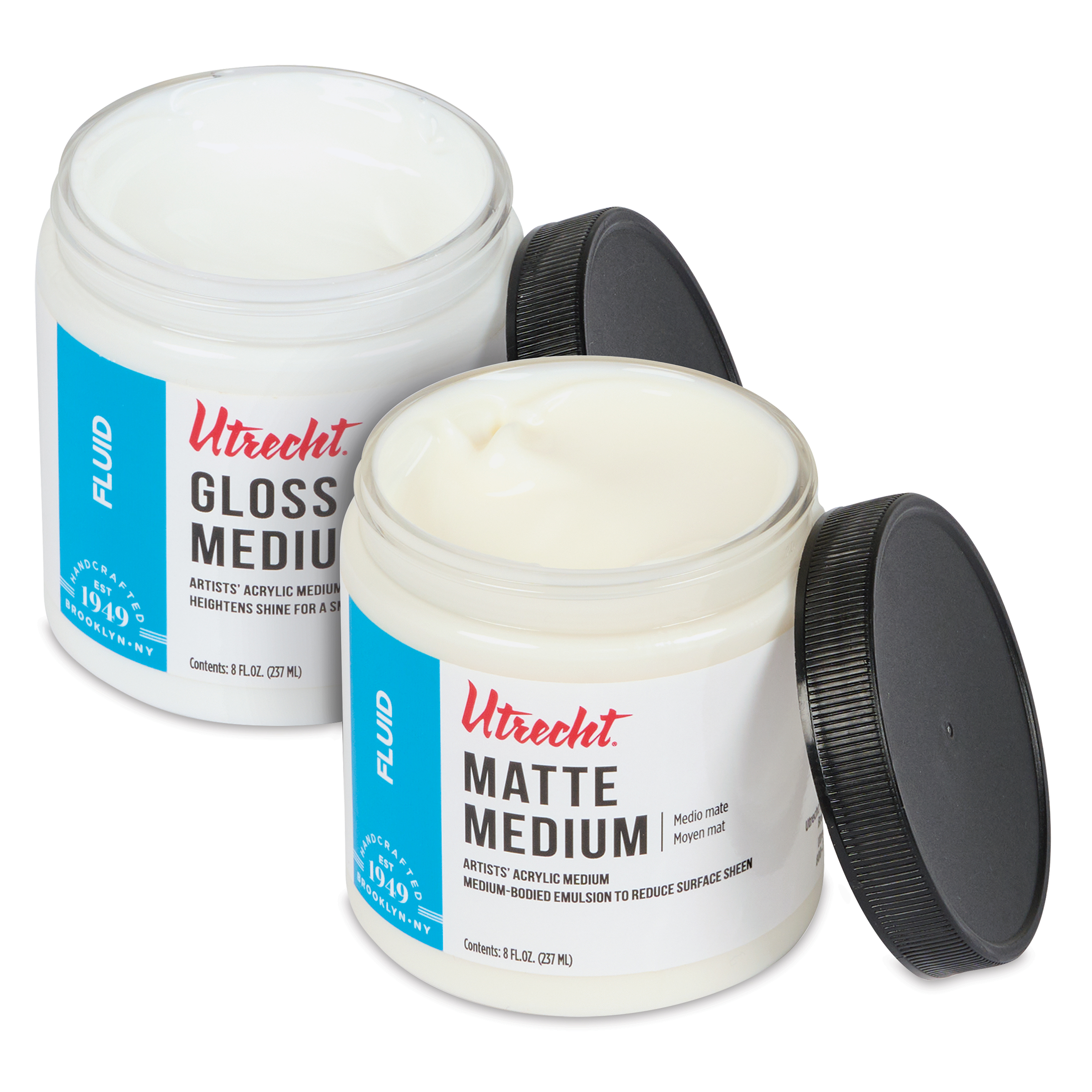 Utrecht Gloss and Matte Acrylic Mediums | Utrecht Art Supplies