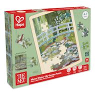 Hape x The Met Monet Water-Lily Garden Wooden Frame Puzzle