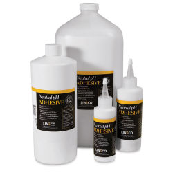 Lineco Neutral pH Adhesive - Assorted bottles of Adhesive shown
