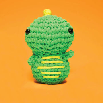 The Woobles Beginner Crochet Amigurumi Kit - Fox