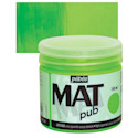 Pebeo Mat Pub Acrylic Paint - Fluorescent Green, 140 ml