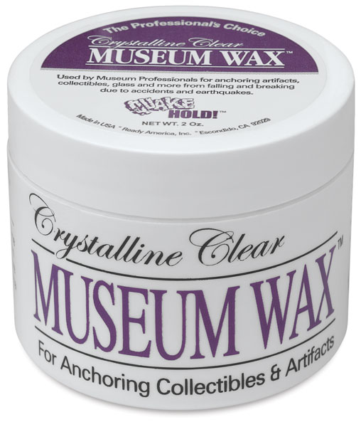 Live - PHILODOGS Museum Wax Clear Removable, 8.8 Ounce