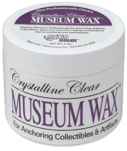 Clear Museum Wax, 2 Oz [AZT C3661]