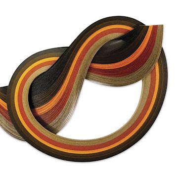 Open in modal - Quilled Creations Quilling Paper - Brown Shades, Pkg of 100