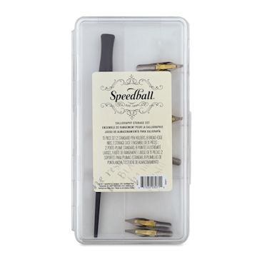 Open in modal - Speedball Calligraphy Storage Set - Calligraphy, front of the storage box