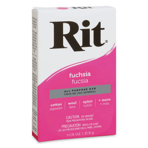 Rit Dye Powder - Fuchsia (In packaging)