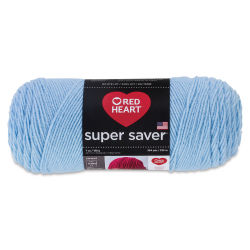 Red Heart Super Saver Yarn-Light Blue