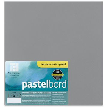 Open in modal - Ampersand Pastelbord Panel - 12" x 12", 1/8" Profile, Gray