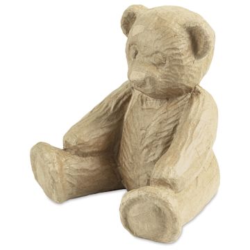 Open in modal - DecoPatch Large Paper Mache Animal - Teddy Bear