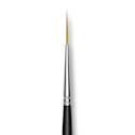 Trekell Synthetic Gold Taklon Brush - Script/Rigger, Long Handle, 5/0