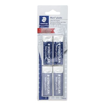 Open in modal - Staedtler Mars Plastic Erasers - Pkg of 4