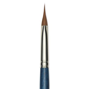 Open in modal - Silver Brush BelleAqua Brush - Triangle, Short Handle, Size Medium, close-up