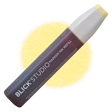 Open in modal - Blick Studio Marker Refill - Butter Cream, 096, swatch and refill
