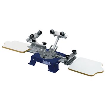 Open in modal - Dynamic 2-Station, 4-Color Screen Printer - Bench Model