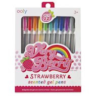 Ooly Very Berry Strawberry Scented Gel Pens