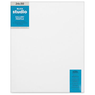 Blick Studio Stretched Cotton Canvas - Gallery Profile, 24