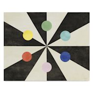 Roomytown Benson's Color Hexagon Fine Art Giclee Print