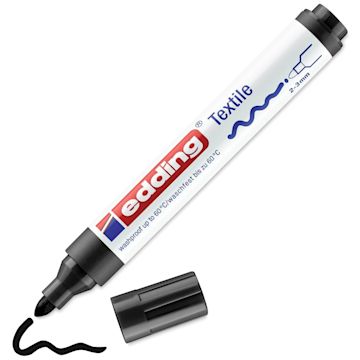 Open in modal - Edding 4500 Textile Pen - Black