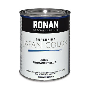Ronan Superfine Japan Color - Permanent Blue, Quart