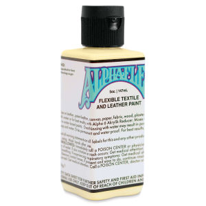 Alpha6 AlphaFlex Textile and Leather Paint - Lemon Sherbet, 147 ml, Bottle