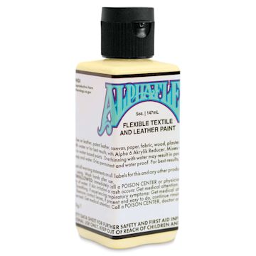 Open in modal - Alpha6 AlphaFlex Textile and Leather Paint - Lemon Sherbet, 147 ml, Bottle