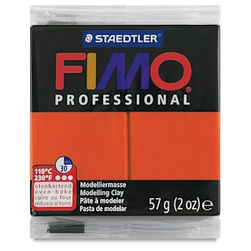 Open in modal - Staedtler Fimo Professional Polymer Clay - Terra Cotta, 2 oz