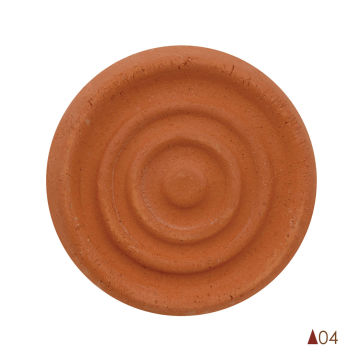 Standard Clay Company 104 Red Clay with Grog fired to cone 04
