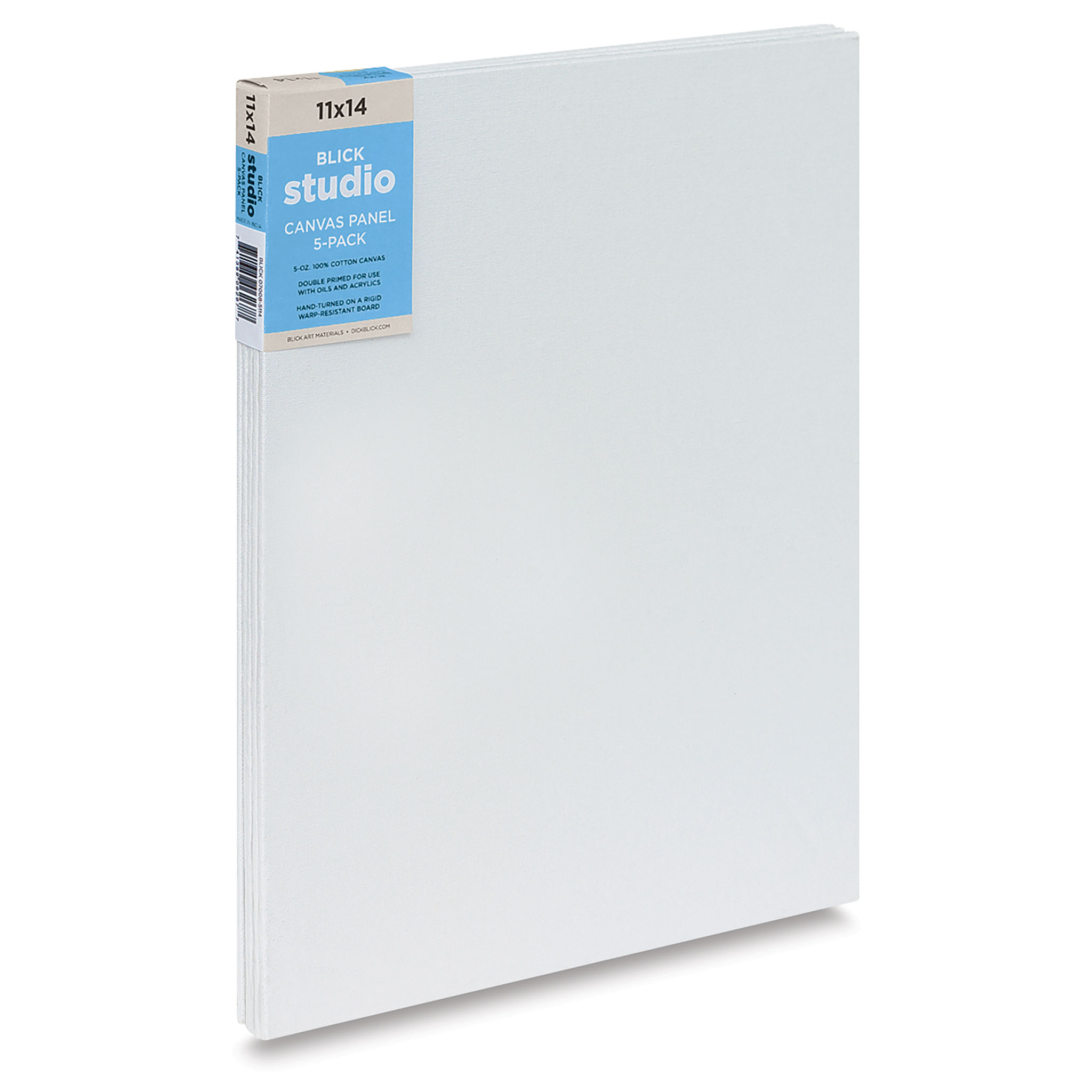 Canvas Boards for Painting  11x14 / 7 Pack - 5/8 Inch Profile 100% Co –  Loomini