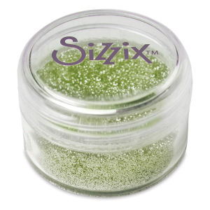 Sizzix Biodegradable Fine Glitter - Lush Leaves, 12 grams, Pot