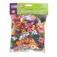 Creativity Street Shaped Alphabet Beads