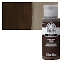 FolkArt Matte Acrylic Paint - Real Brown, 2 oz, Bottle