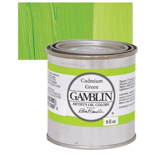 Gamblin Artist Oil Color - Radiant Green - 150 ml Tube