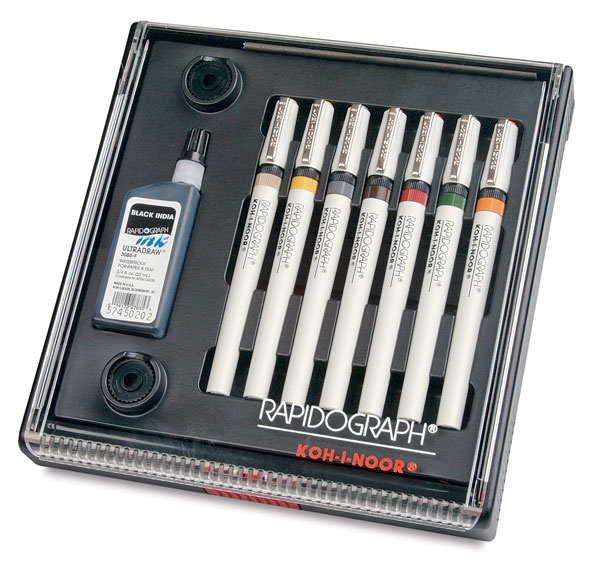 Koh-I-Noor Rapidograph Pens and Sets