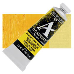 Grumbacher Academy Oil Color - Cadmium Yellow Light Hue, 37 ml tube