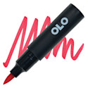 Olo Brush-Tip Half Marker - R1.5 Lingonberry