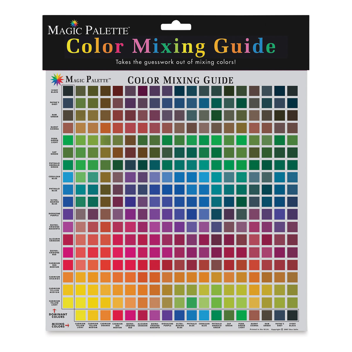 Palette Artist's Color and Mixing Guide | Art Materials