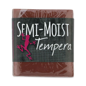 Richeson Semi-Moist Tempera Cake - Burnt Sienna