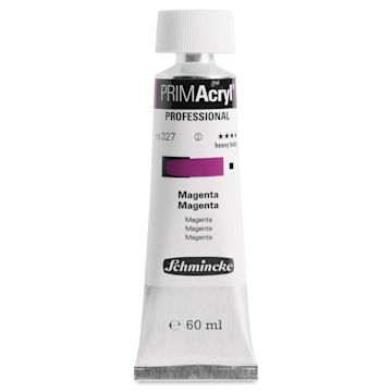 Open in modal - Schmincke Primacryl Professional Acrylic Paint - Magenta, 60 ml Tube
