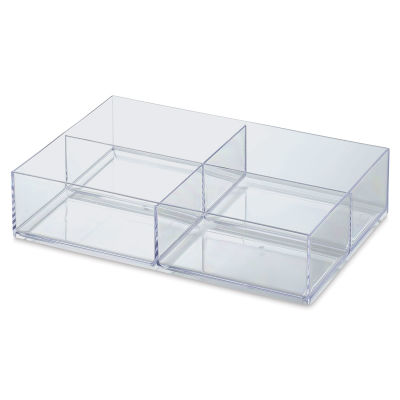Like-It Stackable Tray - Large, 4 Divisions