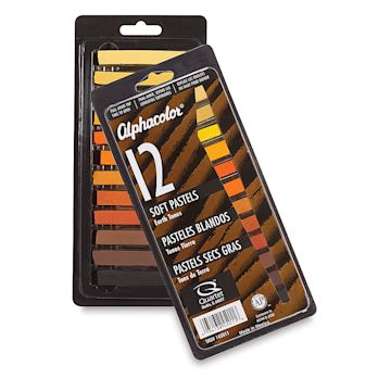Open in modal - Alphacolor Soft Pastels - Earth Tones, Set of 12