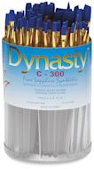 Dynasty Fine Sapphire Synthetic Flat Brush Set 