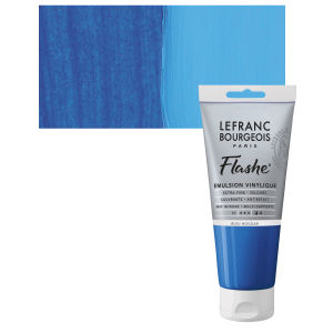 Lefranc & Bourgeois Flashe Vinyl Paint - Phthalocyanine Blue, 80 ml