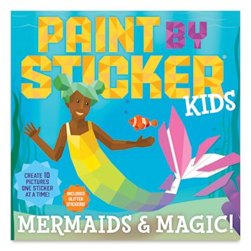 Open in modal - Paint By Sticker Kids: Mermaids and Magic (book cover)