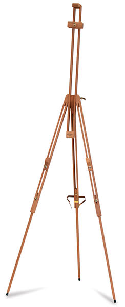 Large Basic Field Easel M-29 - Easel standing with mast raised