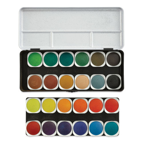 Watercolor pan type - Palette Pan Set - Colors Equip LTD