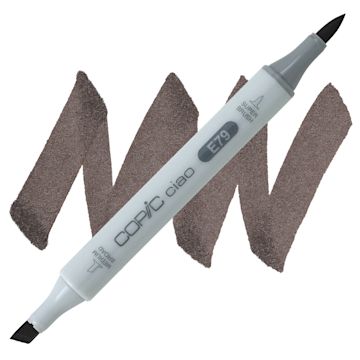 Open in modal - Copic Ciao Double Ended Marker - Cashew E79 marker and swatch